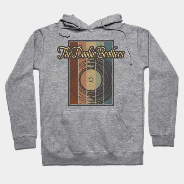 The Doobie Brothers Vynil Silhouette Hoodie by North Tight Rope